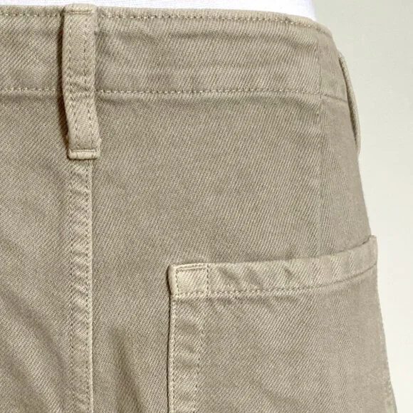 ✨ NWOT Soft Khaki High-Rise Denim Shorts ✨ Banana Republic - Picture 6 of 8
